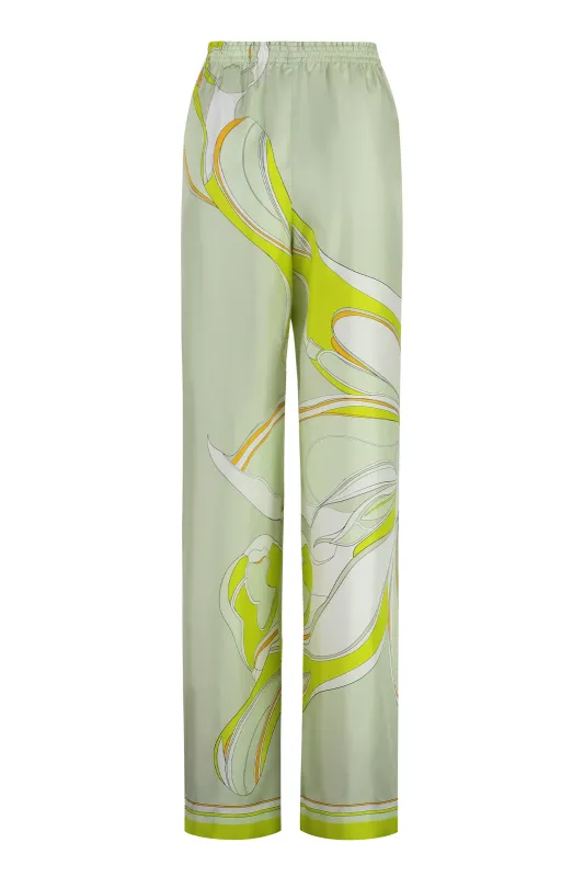 PRINTED SILK PANTS sold by Lord & Taylor