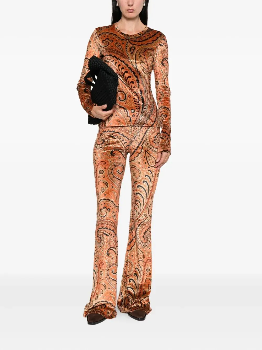 PAISLEY PRINT PANTS sold by Lord & Taylor product image thumbnail 2