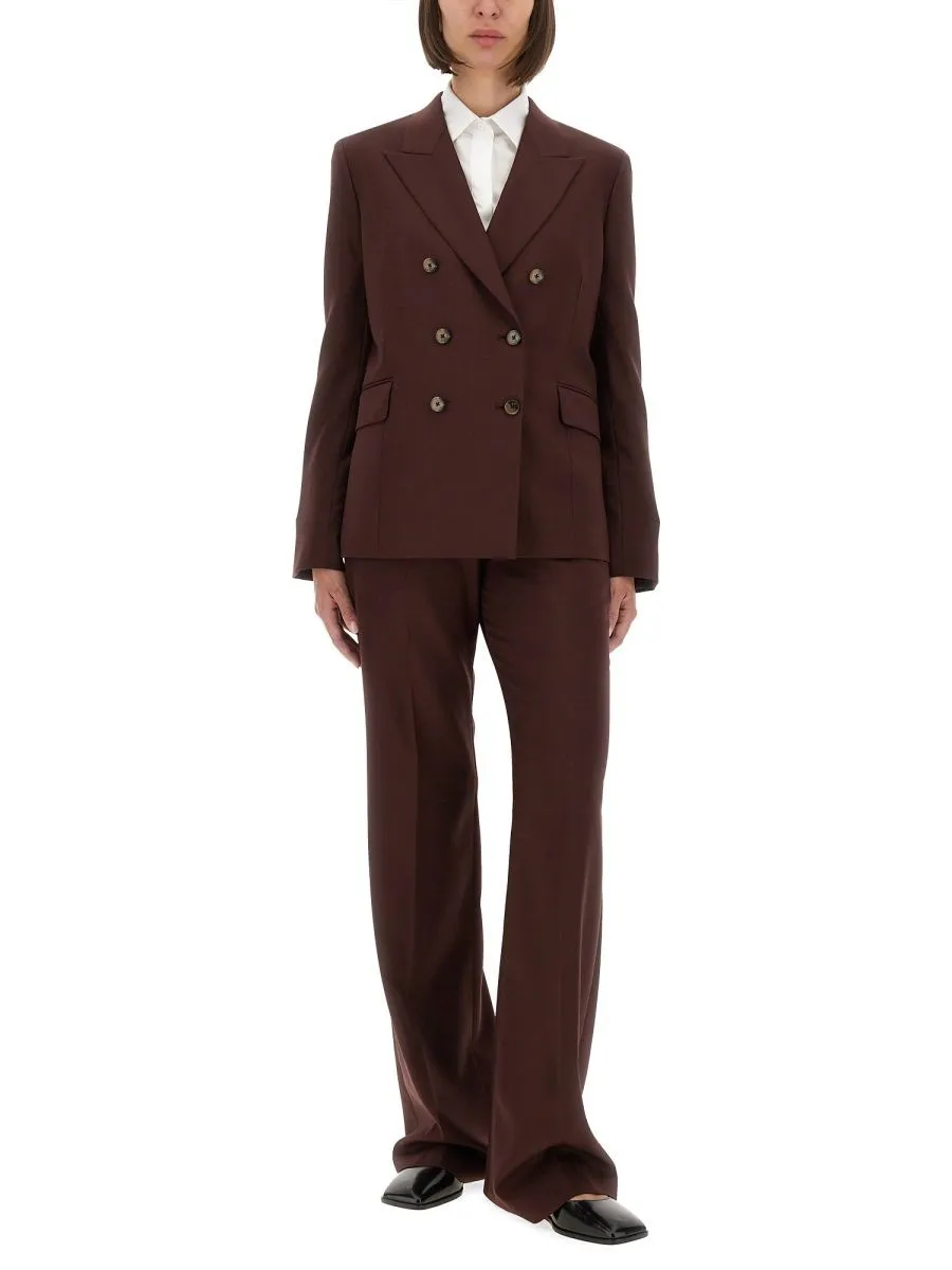 RED WOOL TROUSERS sold by Lord & Taylor product image thumbnail 2