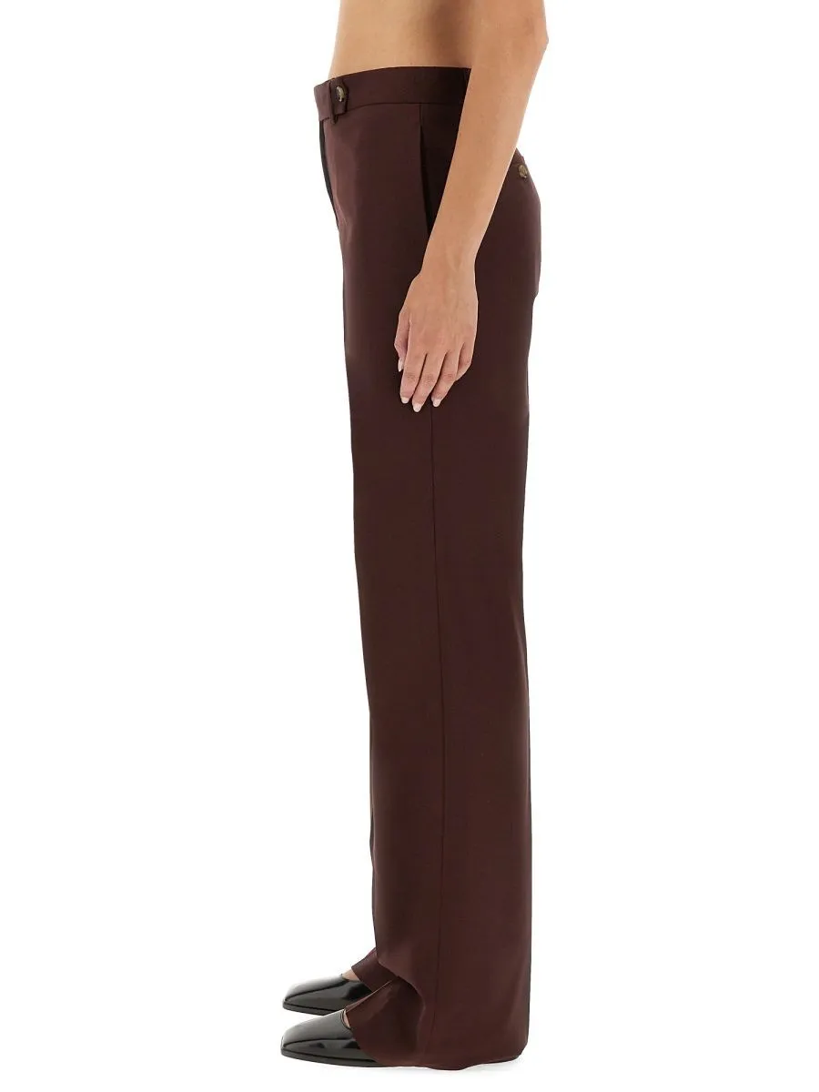 RED WOOL TROUSERS sold by Lord & Taylor product image thumbnail 4