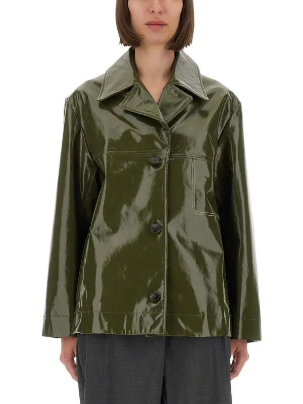 GREEN SHEEP LEATHER JACKETS sold by Lord & Taylor