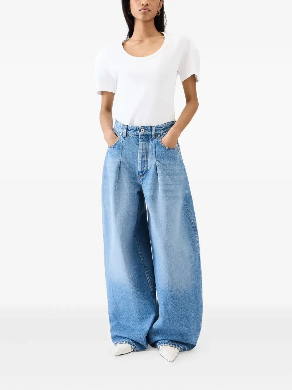 DENIM PANTS DENIMES OVALO sold by Lord & Taylor product image thumbnail 4