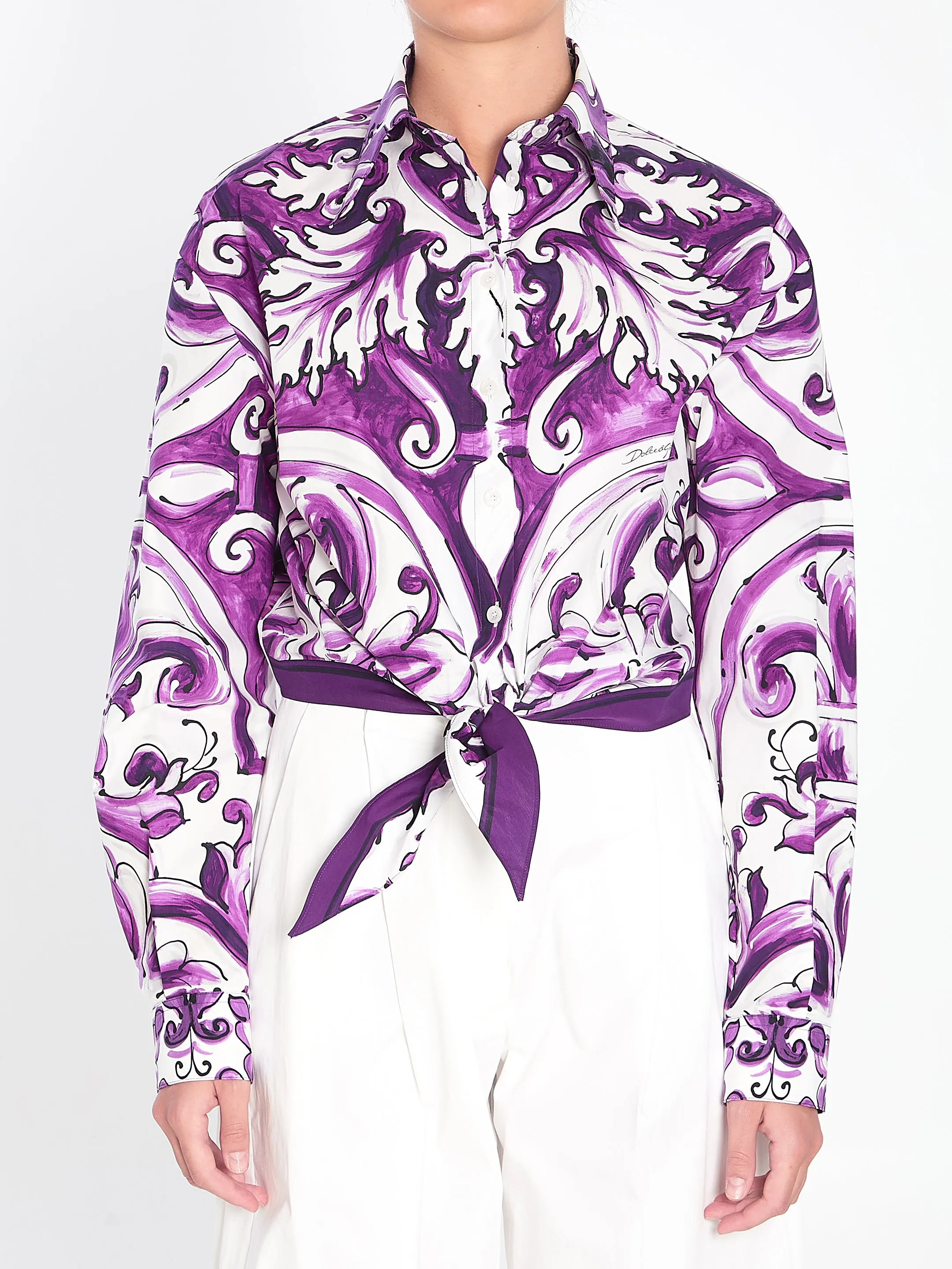 MAIOLICA PRINT SHIRT sold by Lord & Taylor