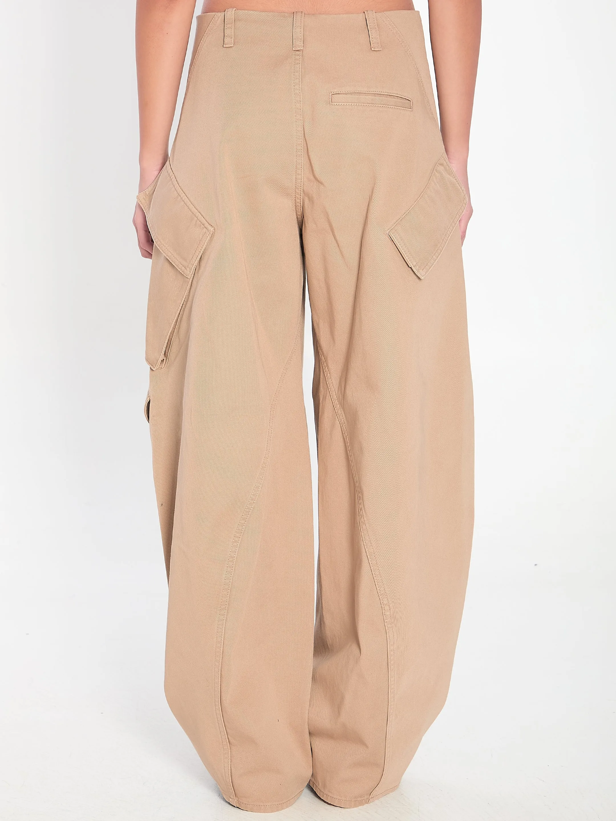 ROUNDED CARGO TROUSERS sold by Lord & Taylor product image thumbnail 4