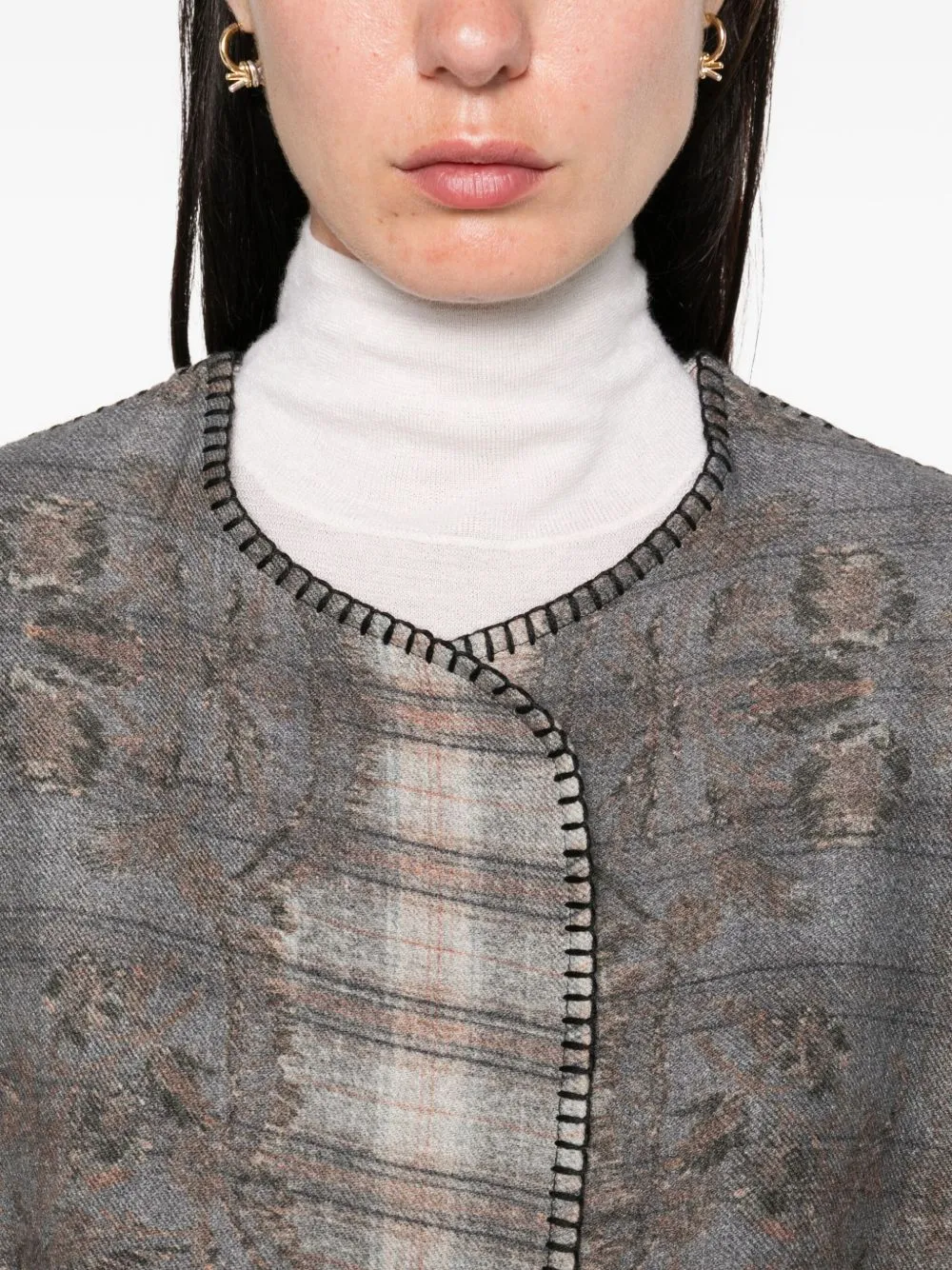 WOOL KIMONO sold by Lord & Taylor product image thumbnail 5