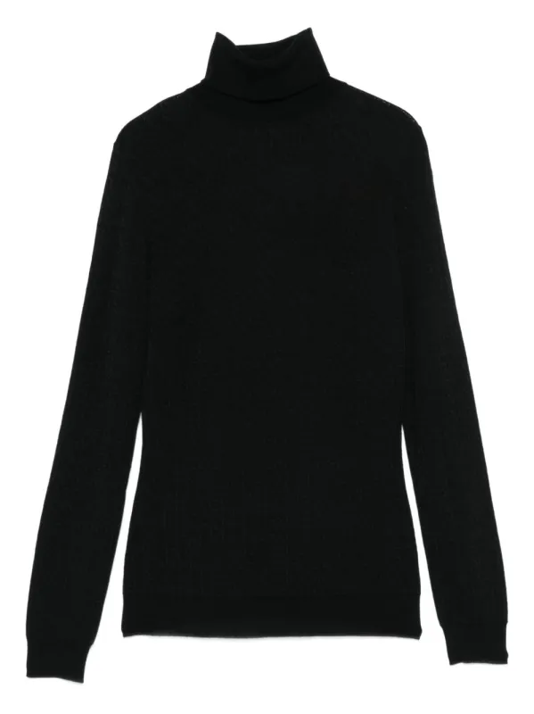 WOOL BLEND TURTLE-NECK SWEATER sold by Lord & Taylor