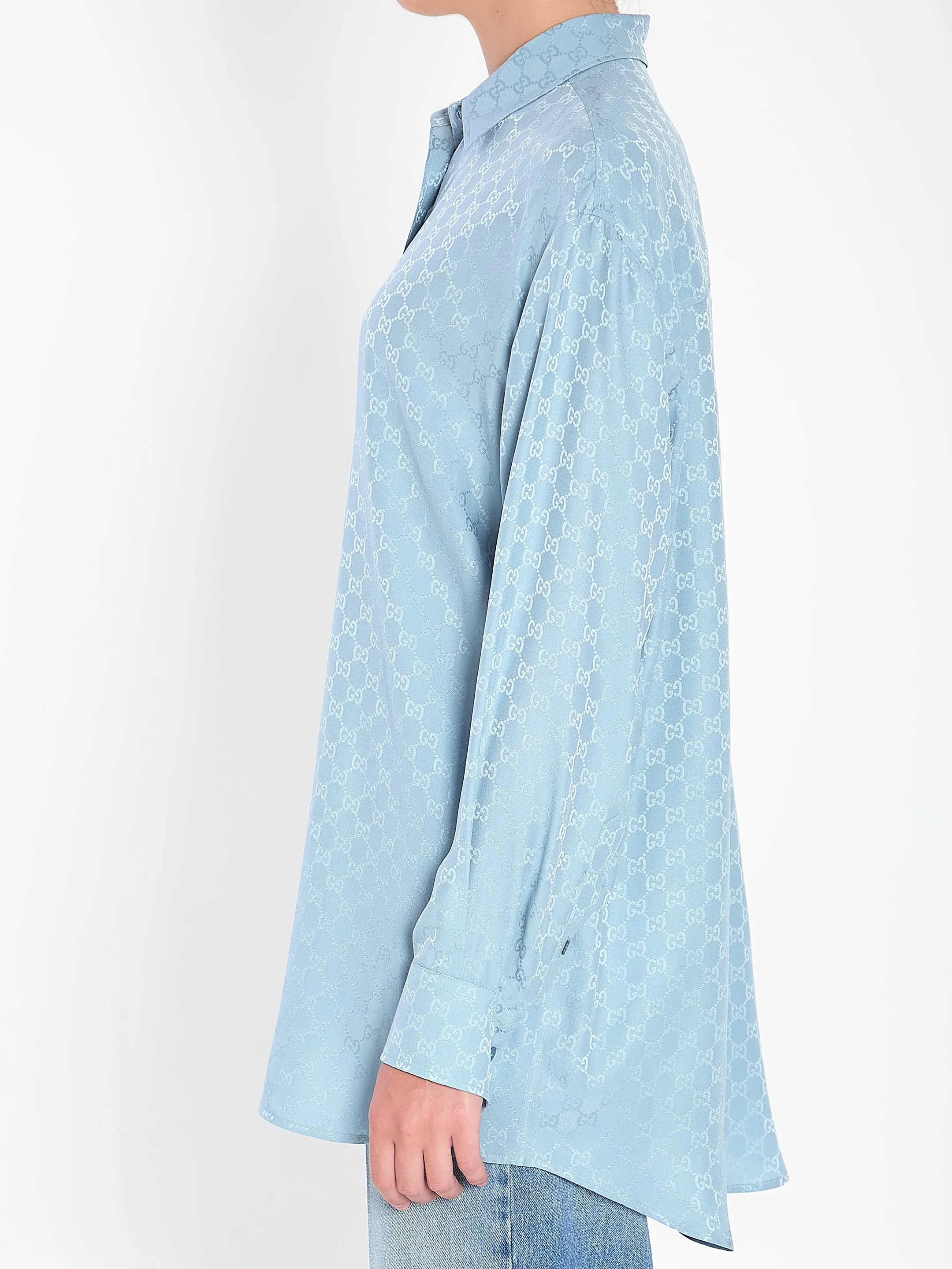 GG SILK SHIRT sold by Lord & Taylor product image thumbnail 3