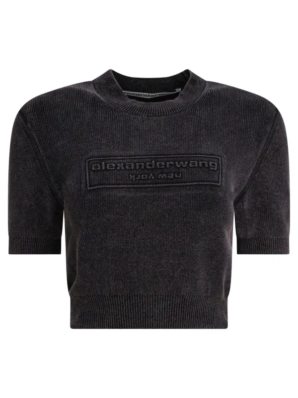CROPPED CREW NECK T-SHIRT sold by Lord & Taylor
