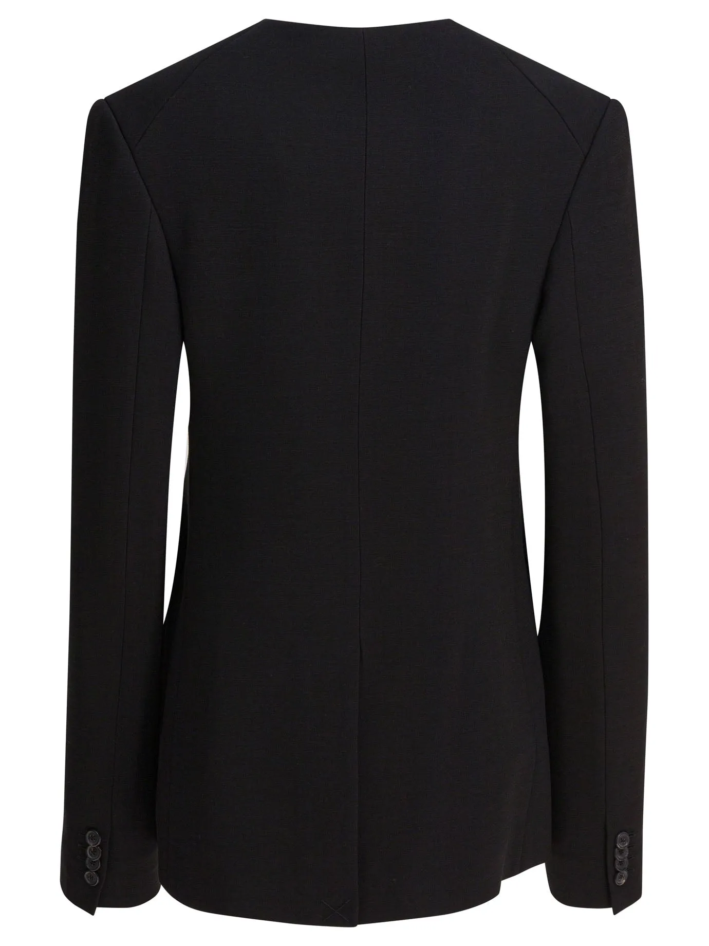 BLACK ELASTANE JACKET sold by Lord & Taylor product image thumbnail 2