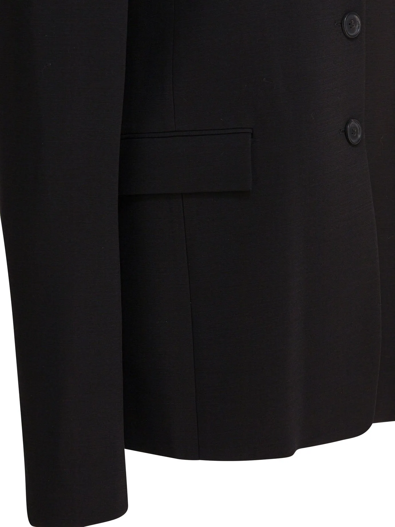 BLACK ELASTANE JACKET sold by Lord & Taylor product image thumbnail 4