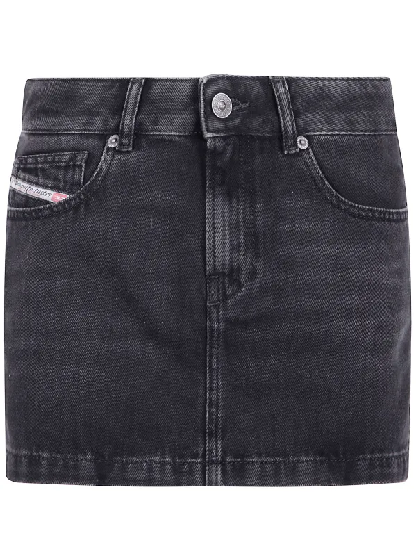 "RON" MINI DENIM SKIRT sold by Lord & Taylor