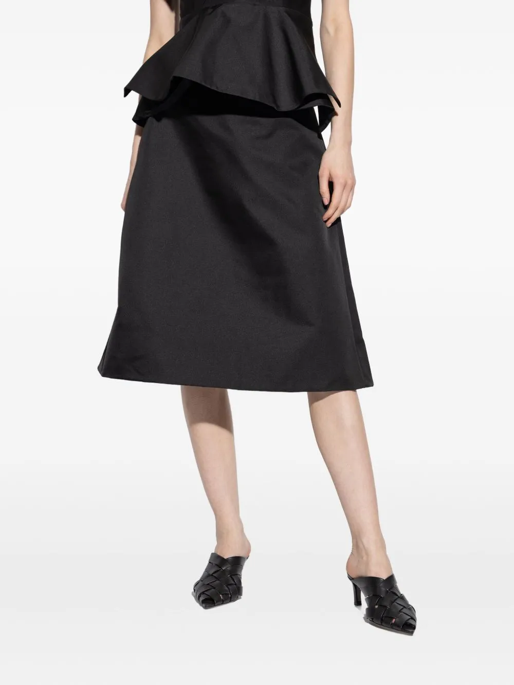 SATIN A-LINE SKIRT sold by Lord & Taylor product image thumbnail 2
