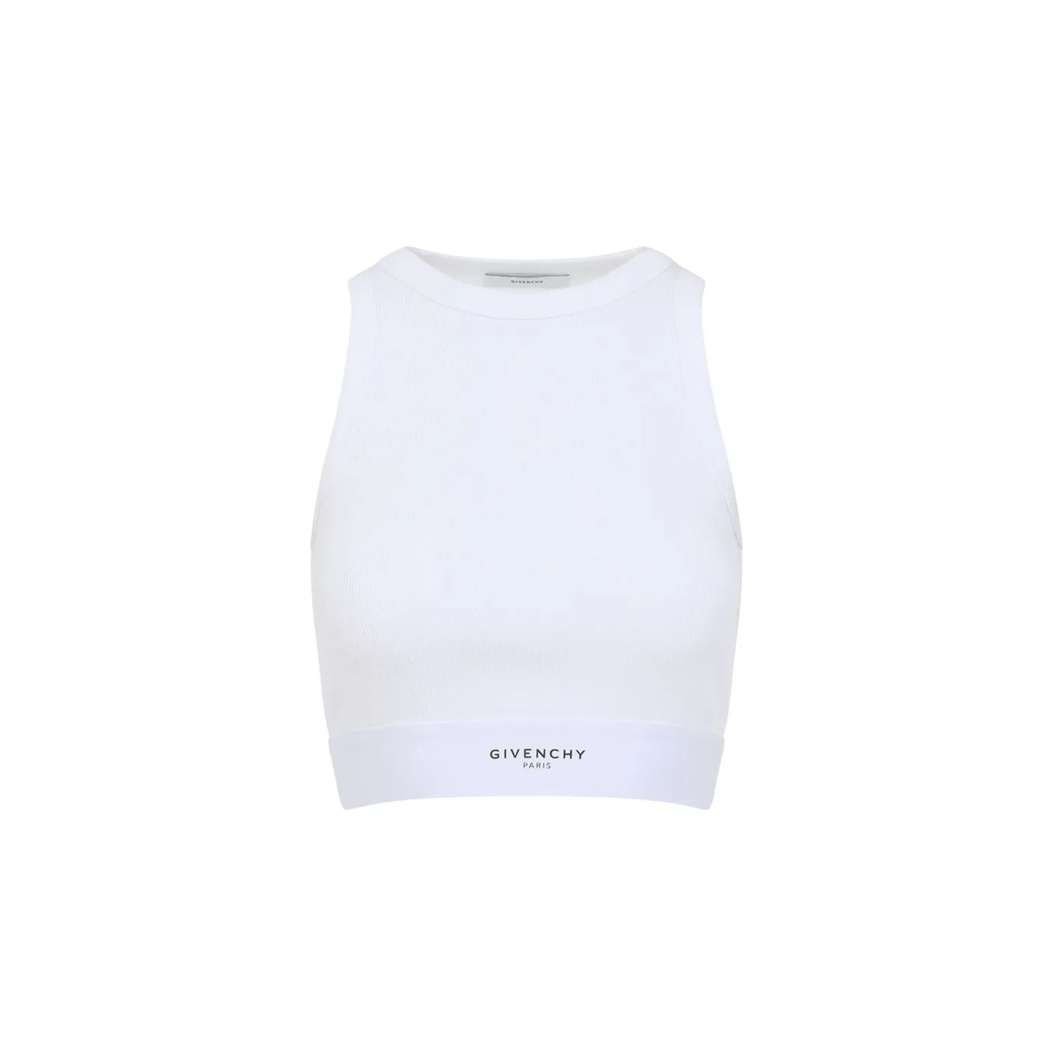 RIBBED TOP WITH LOGO BAND sold by Lord & Taylor product image thumbnail 2