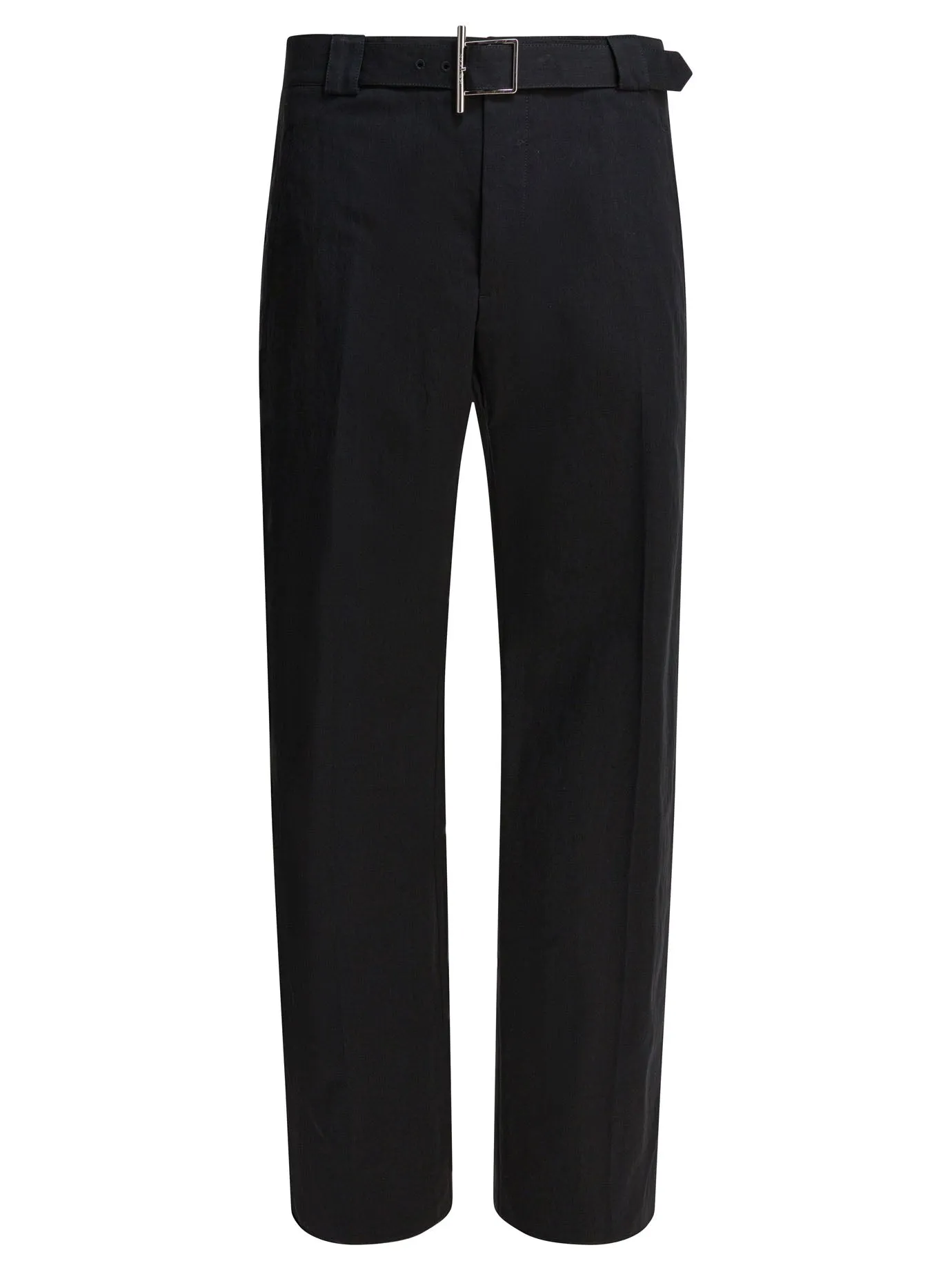 BLACK POLYAMIDE TROUSERS sold by Lord & Taylor