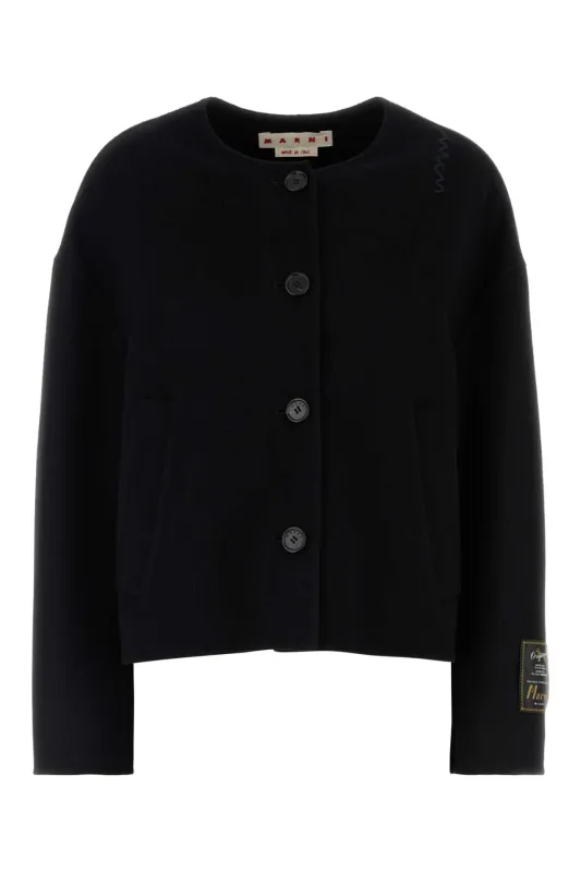 BLACK FELT BLAZER sold by Lord & Taylor