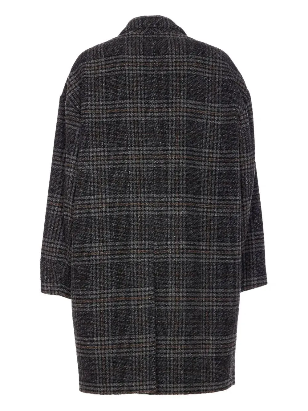 PLAID WOOL SINGLE-BREASTED COAT sold by Lord & Taylor product image thumbnail 2