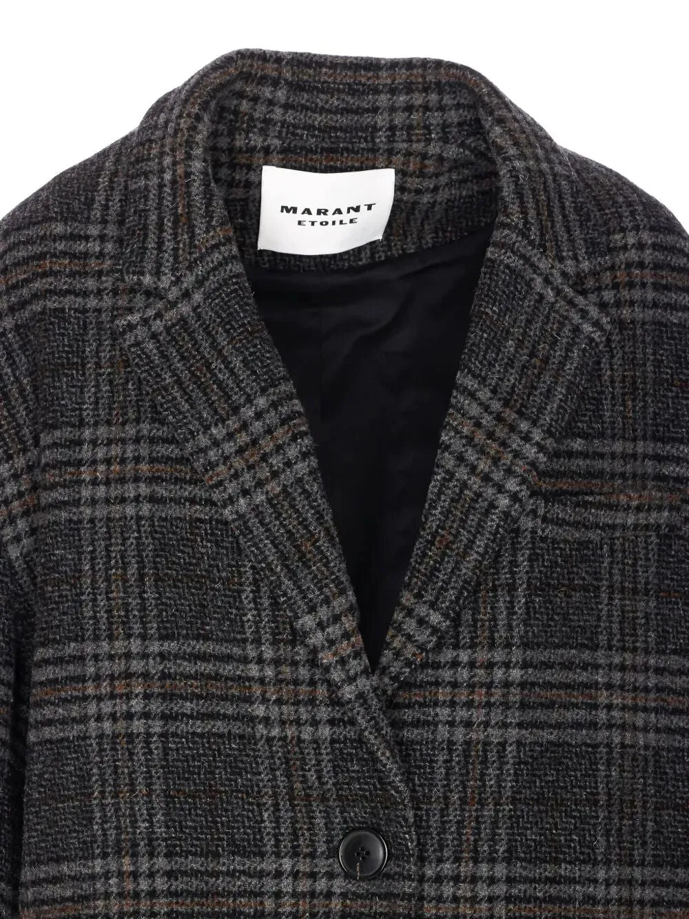 PLAID WOOL SINGLE-BREASTED COAT sold by Lord & Taylor product image thumbnail 4