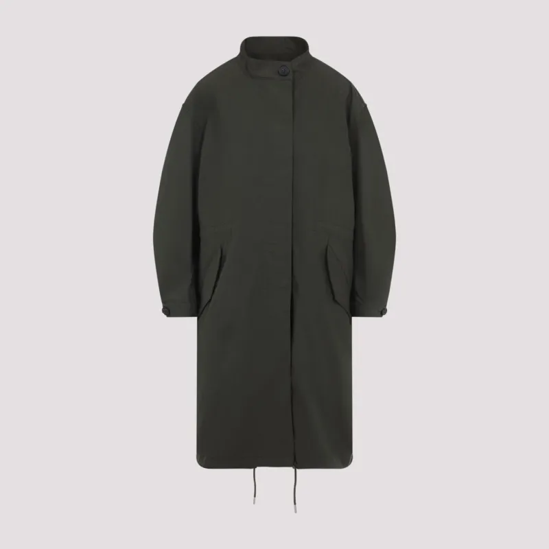 COLLARED PARKA COAT WITH DRAWSTRING made by Lord & Taylor
