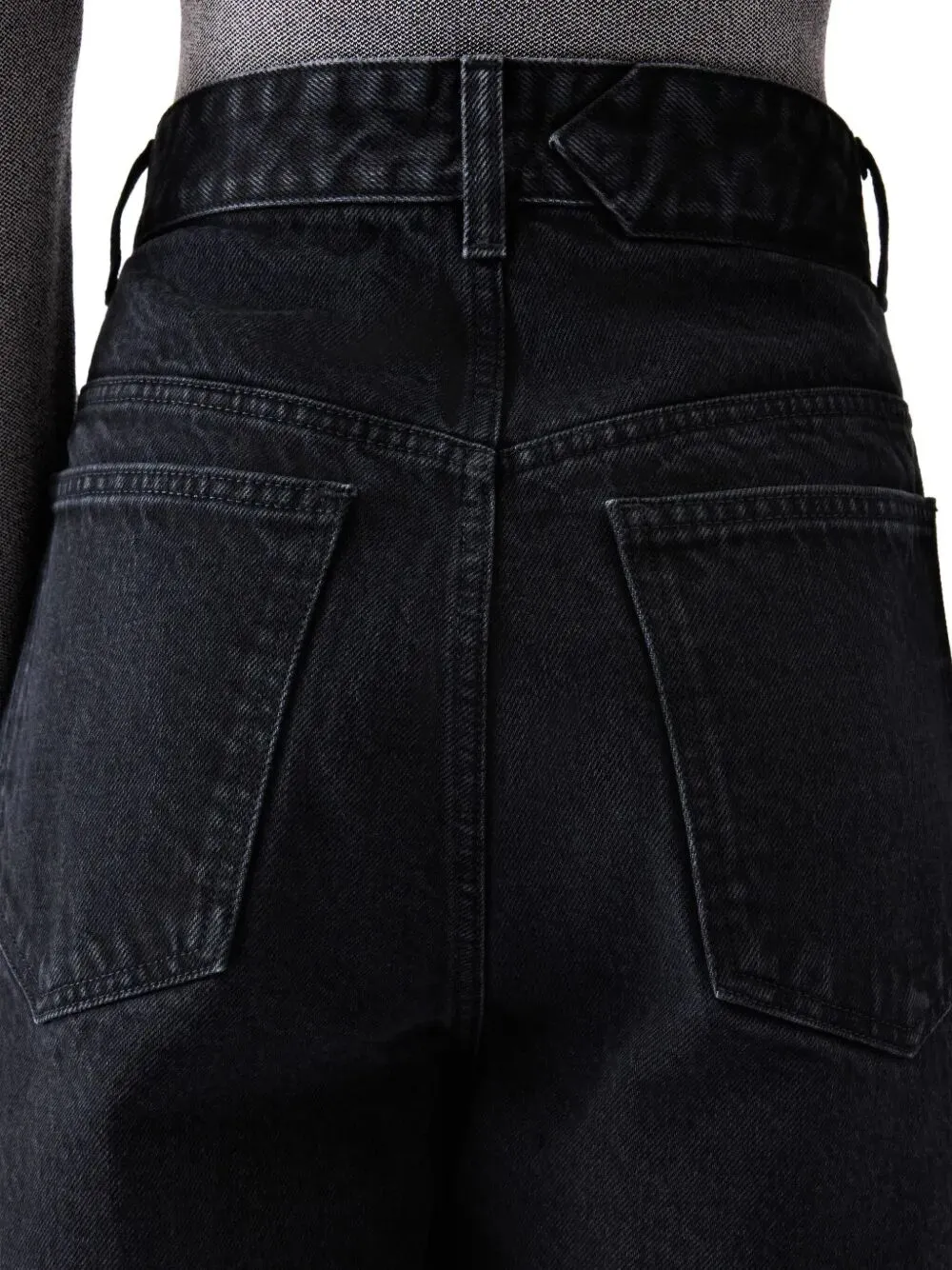 HIGH-RISE DENIM PANTS sold by Lord & Taylor product image thumbnail 5