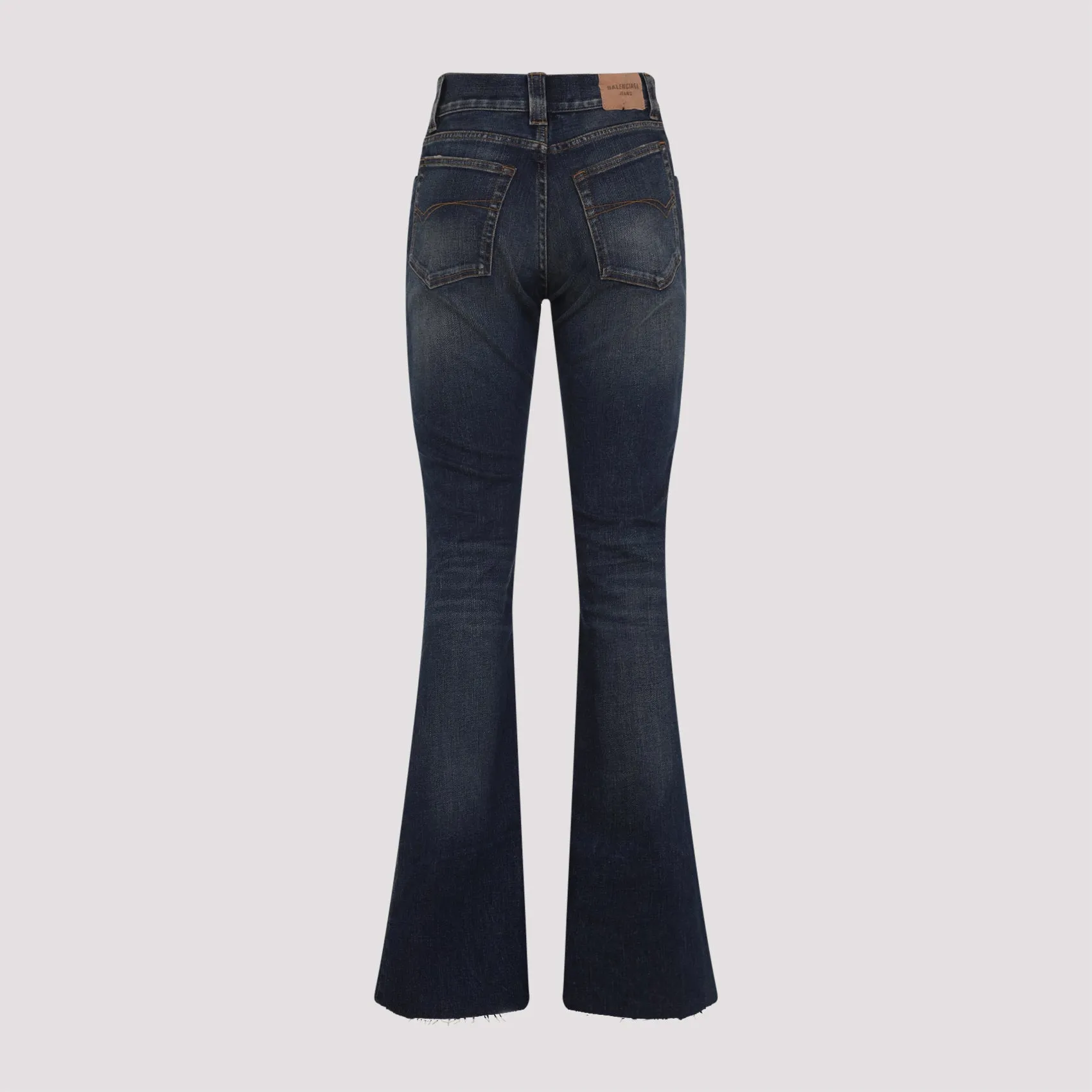 JEANS WITH A FRAYED HEM sold by Lord & Taylor product image thumbnail 3