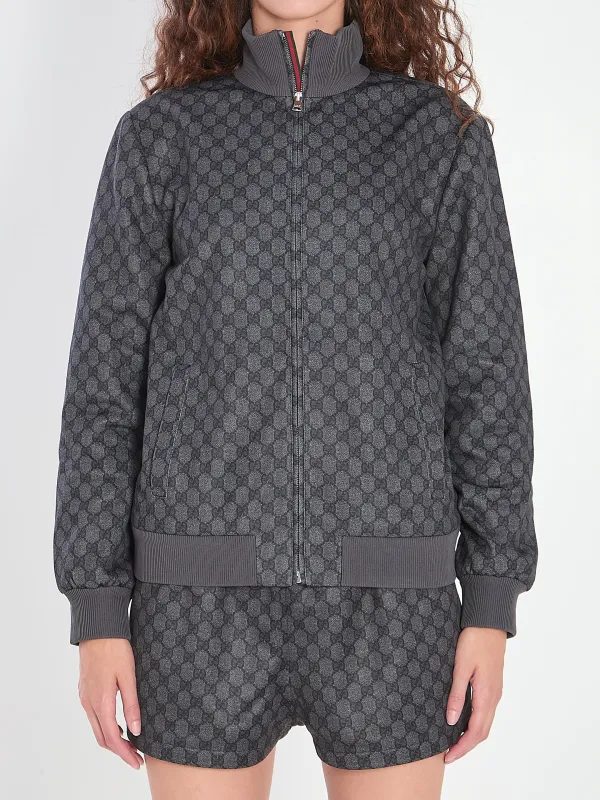 COTTON BLEND FULL-ZIP SWEATSHIRT sold by Lord & Taylor