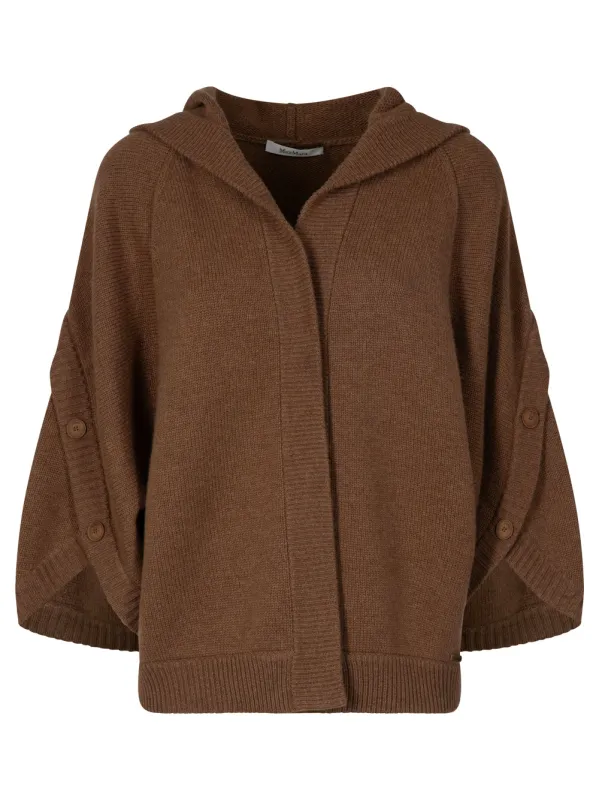 WOOL AND CASHMERE HOODED CARDIGAN sold by Lord & Taylor