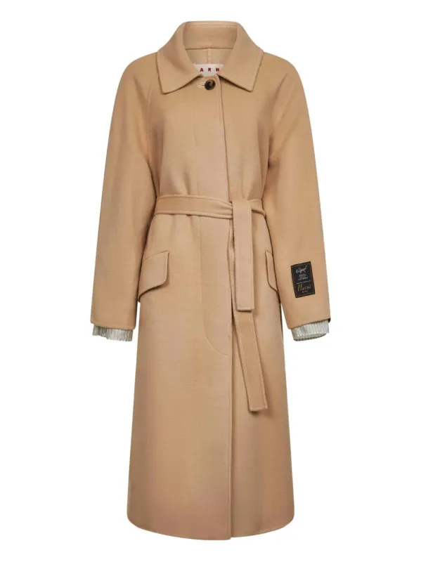 BELTED COAT WITH RAGLAN SLEEVES sold by Lord & Taylor
