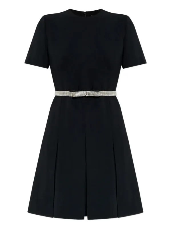 CRYSTAL-EMBELLISHED BELT COCKTAIL DRESS sold by Lord & Taylor