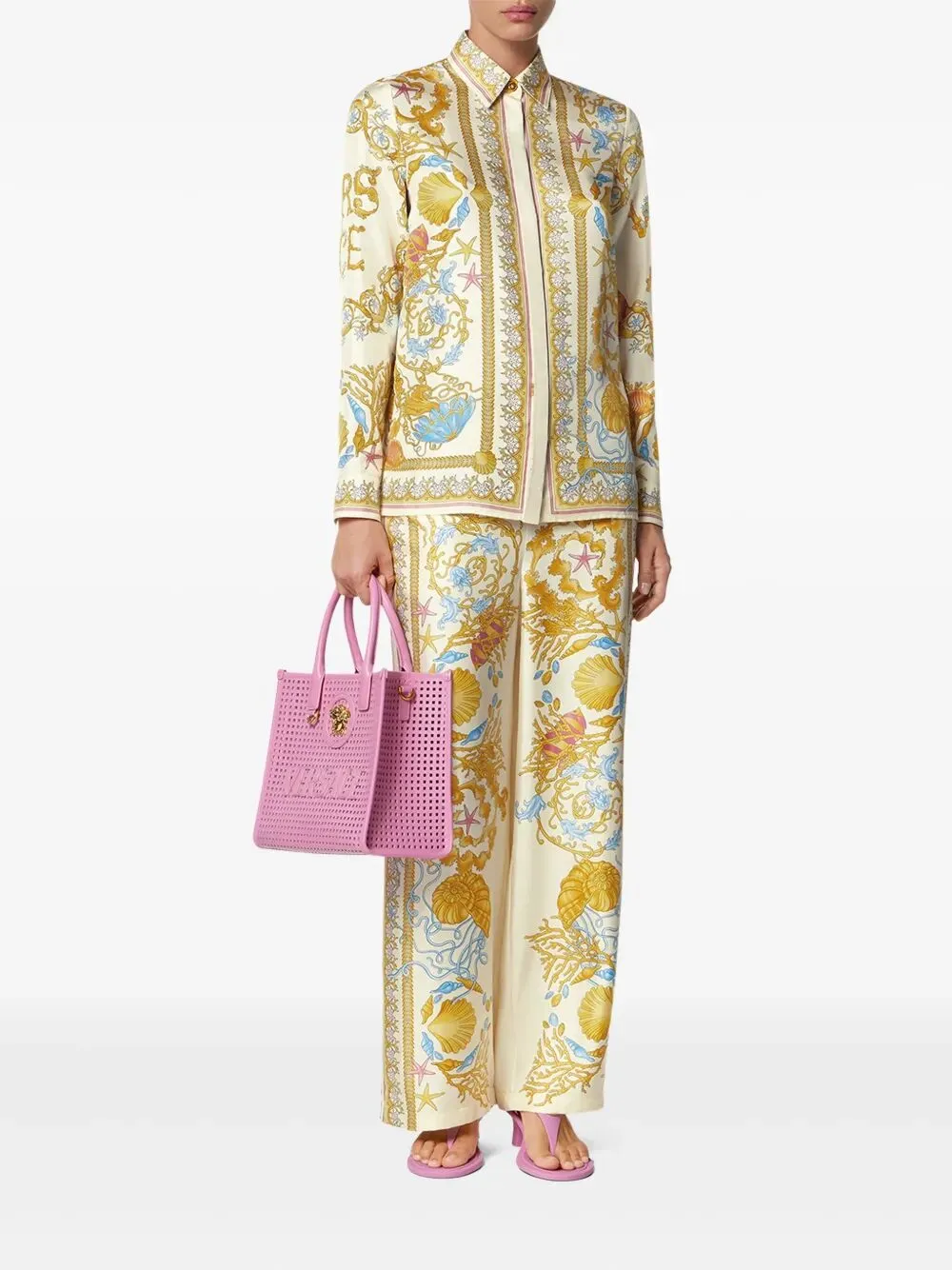 UNDERWATER BAROCCO SILK SHIRT sold by Lord & Taylor product image thumbnail 5
