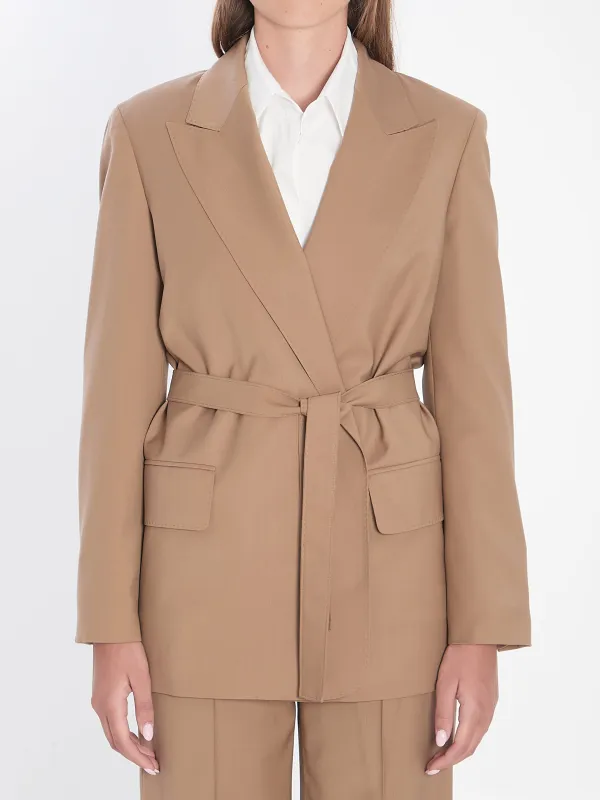 BLAZER IN WOOL CANVAS sold by Lord & Taylor