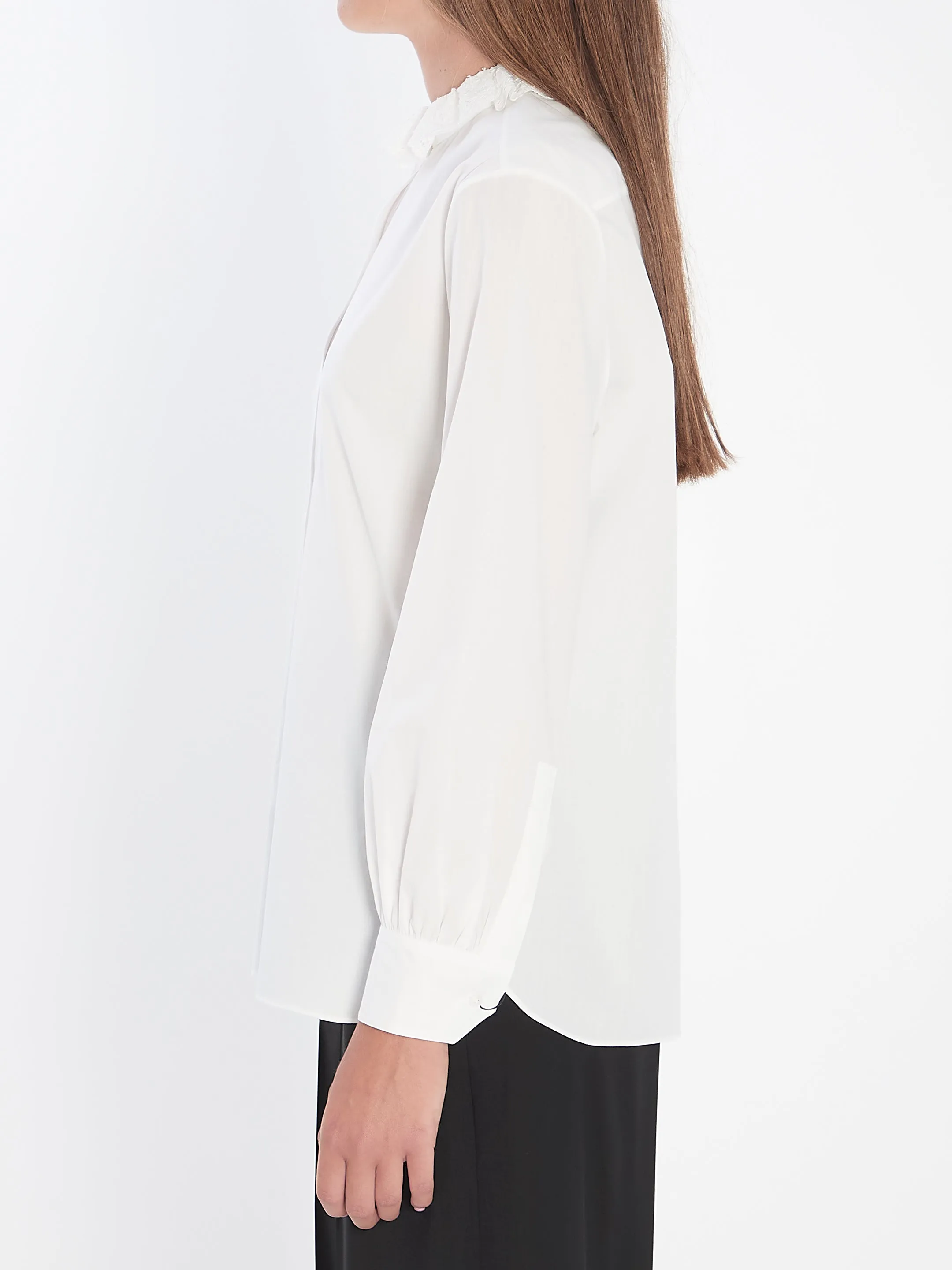 SHIRT IN COTTON POPLIN sold by Lord & Taylor product image thumbnail 3