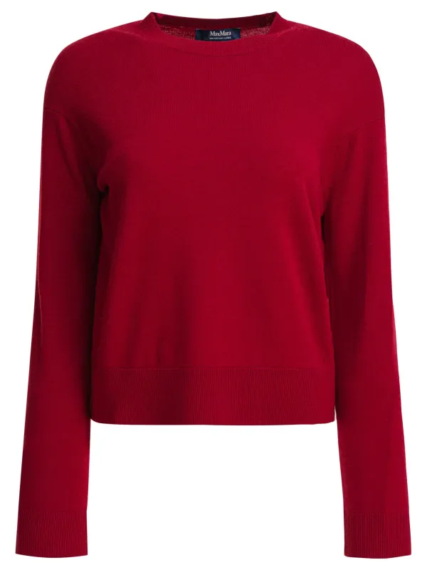 RED WOOL TOP sold by Lord & Taylor