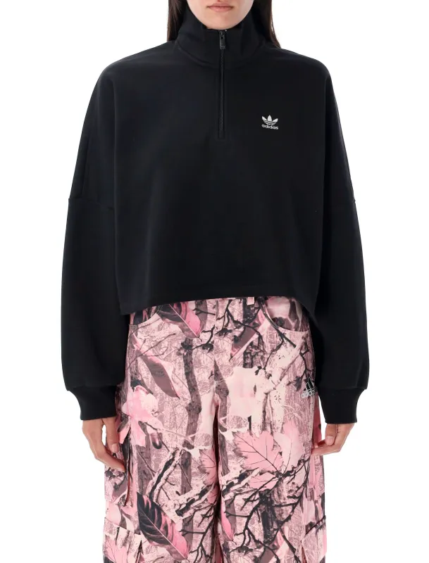 HALF ZIP CREWNECK sold by Lord & Taylor