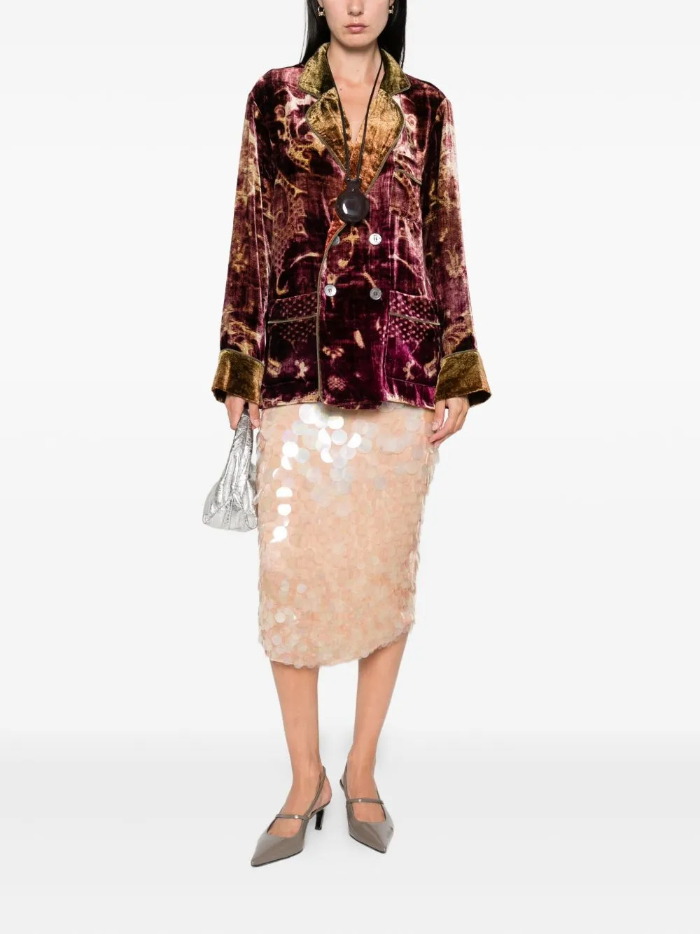 DOUBLE-BREASTED JACKET sold by Lord & Taylor product image thumbnail 3