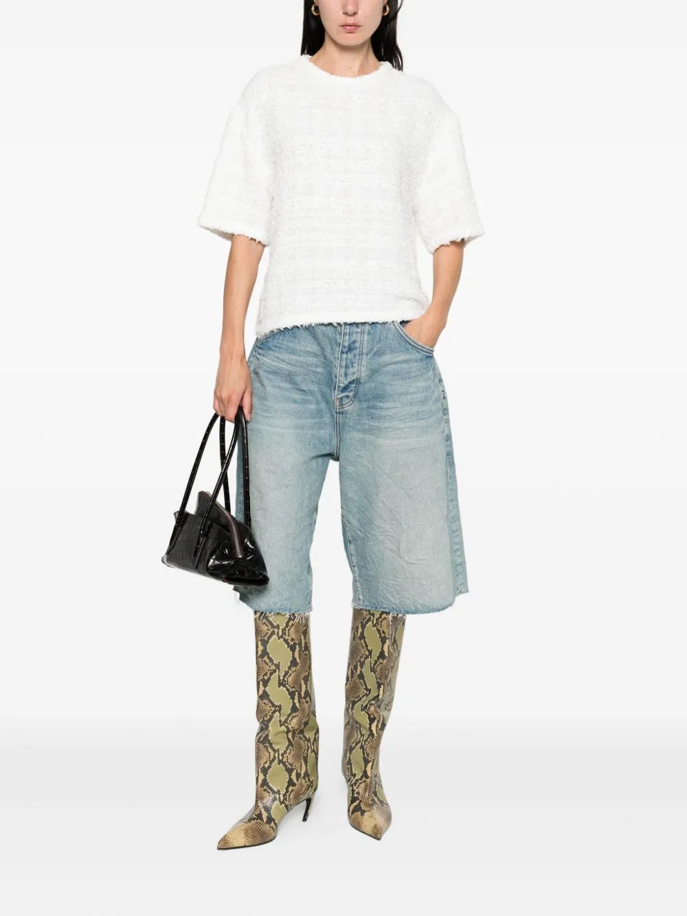 TWEED T-SHIRT sold by Lord & Taylor product image thumbnail 3