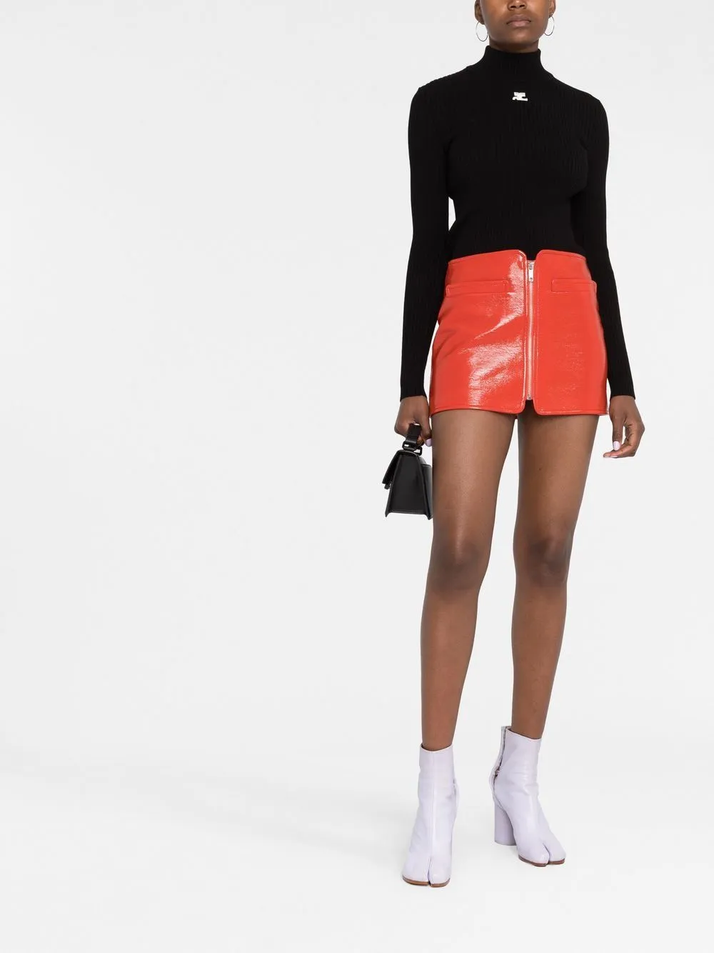LOGO KNITTED TURTLE-NECK SWEATER sold by Lord & Taylor product image thumbnail 5