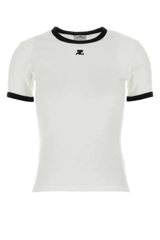 COTTON T-SHIRT made by Courreges