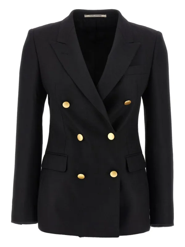 WOOL DOUBLE-BREASTED JACKET sold by Lord & Taylor