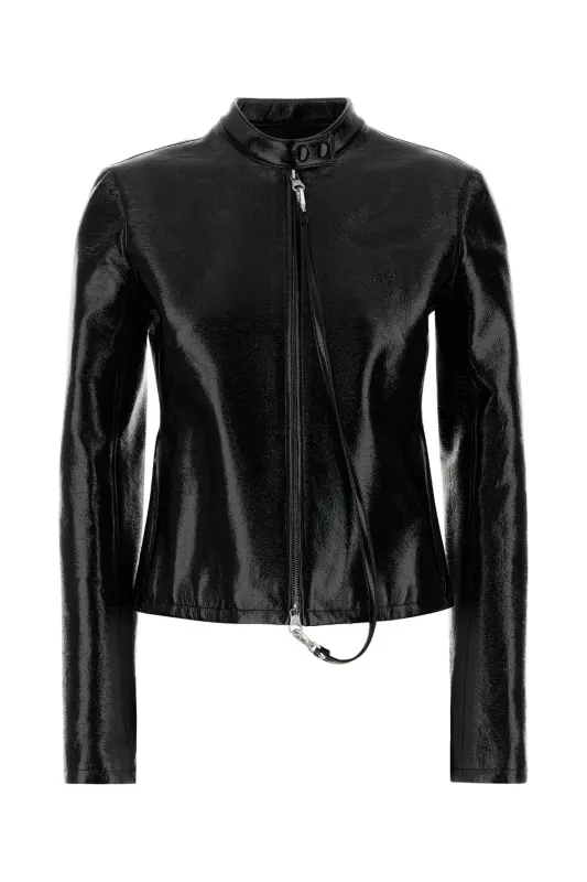VINYL BIKER JACKET sold by Lord & Taylor