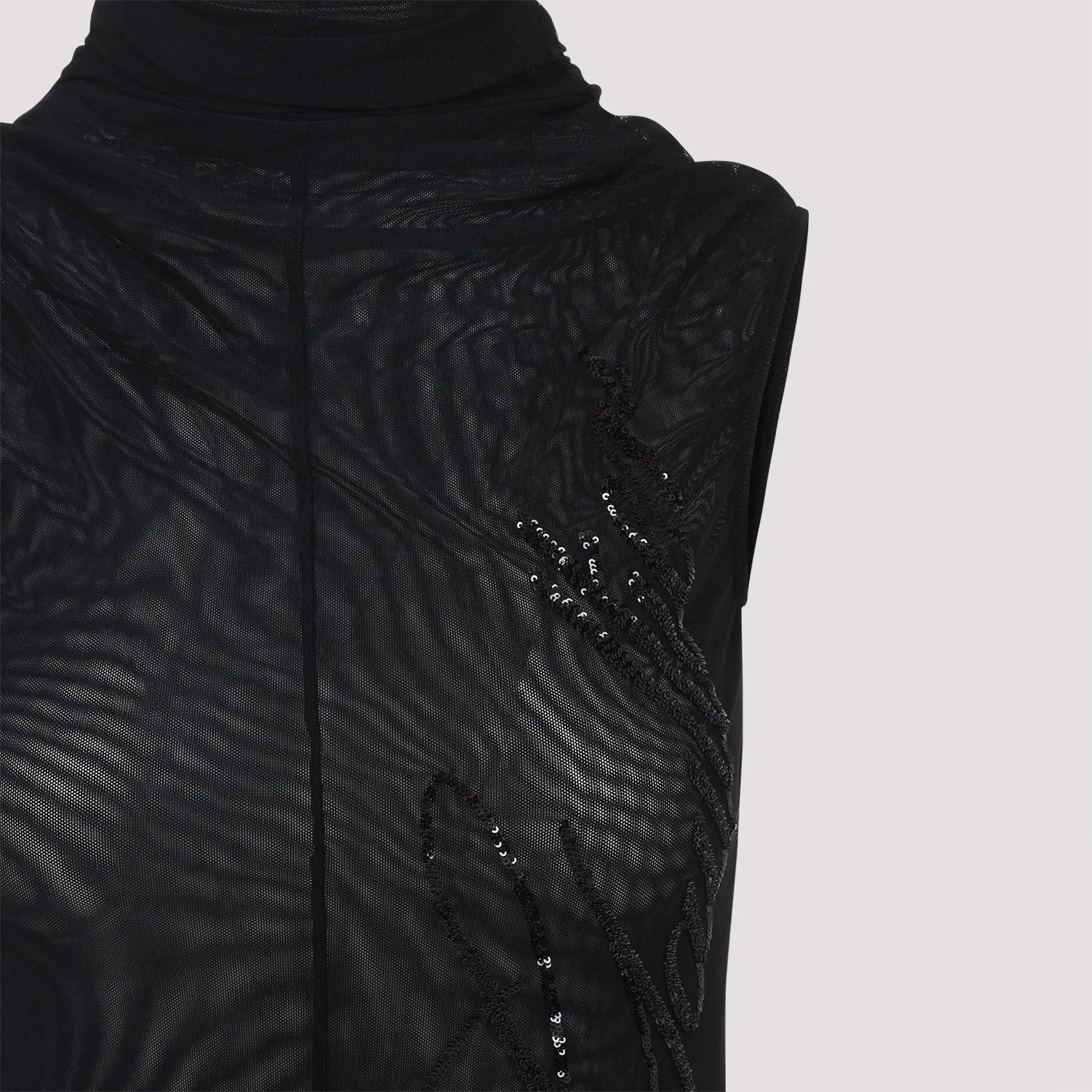 SEQUIN-ADORNED LONG DRESS sold by Lord & Taylor product image thumbnail 4