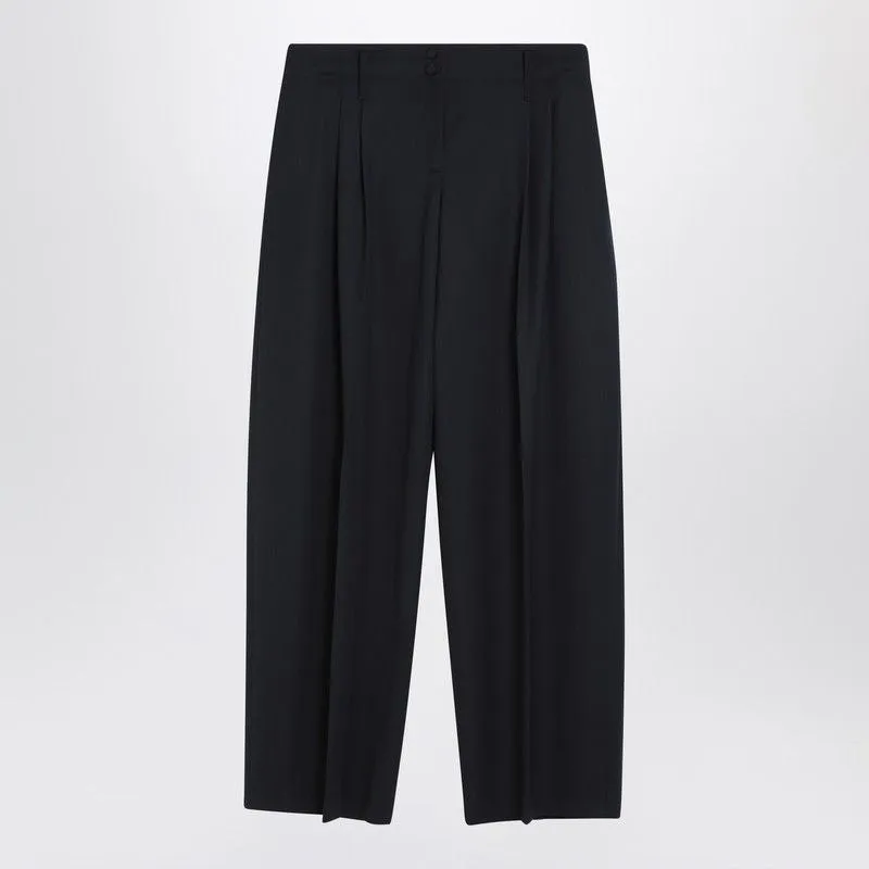 BLUE WOOL TROUSERS sold by Lord & Taylor