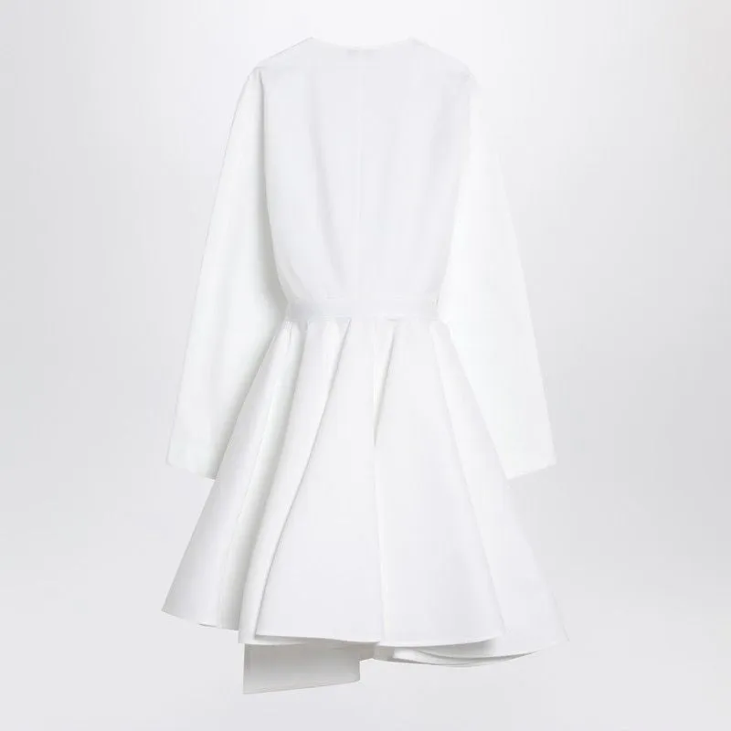 ASYMMETRICAL WHITE COTTON DRESS sold by Lord & Taylor product image thumbnail 2