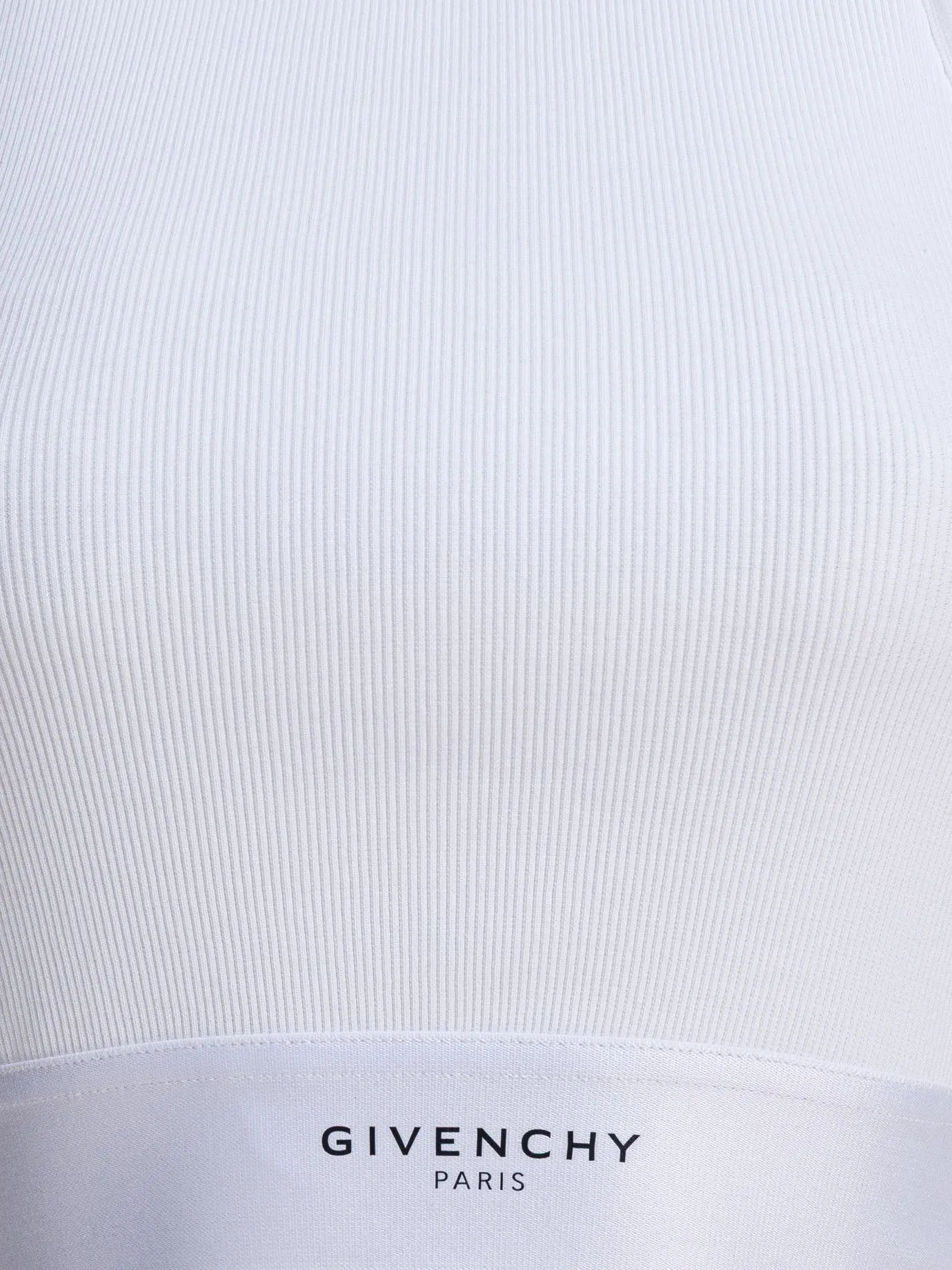 WHITE ELASTANE TOP sold by Lord & Taylor product image thumbnail 3