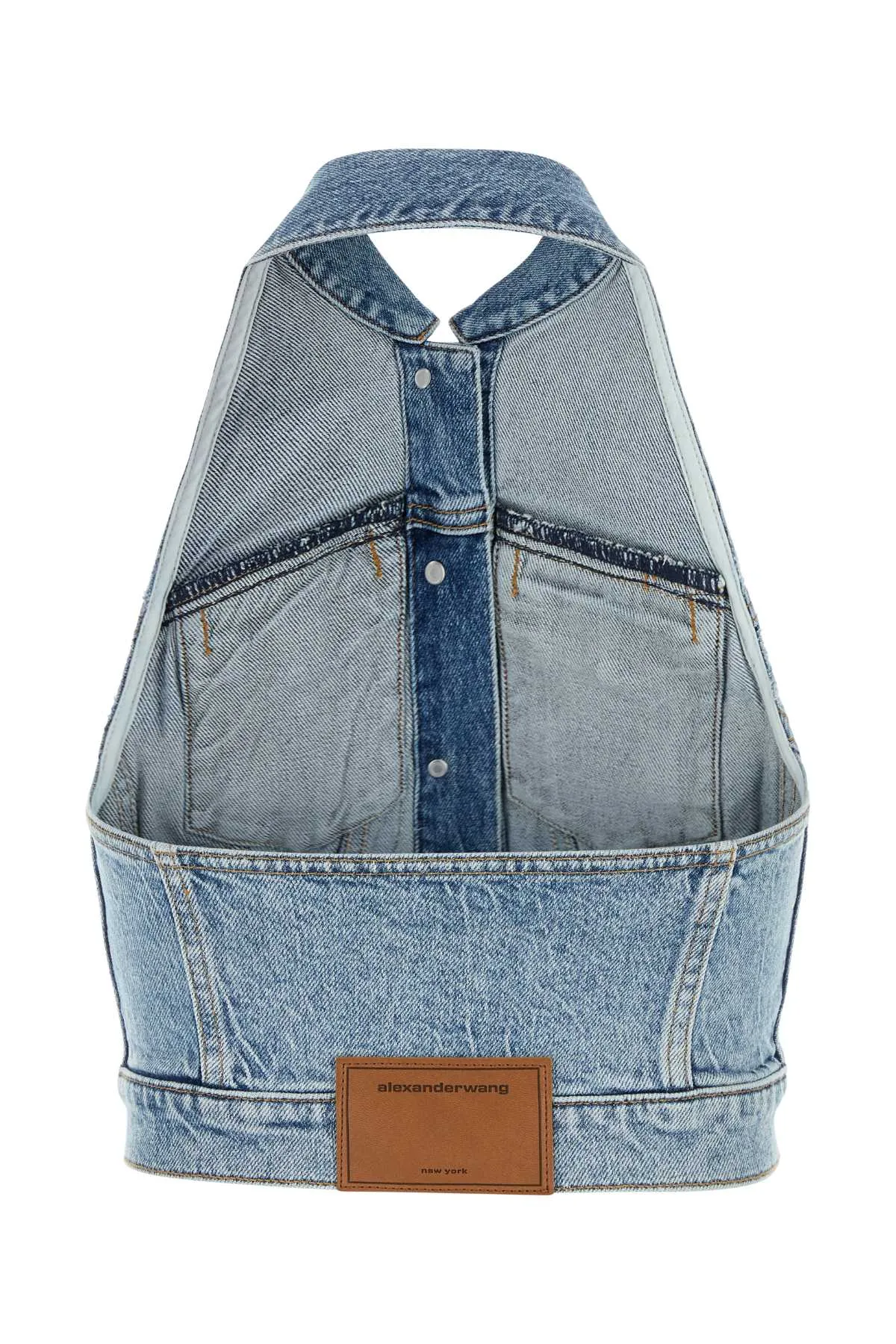 STRETCH DENIM TOP sold by Lord & Taylor product image thumbnail 2