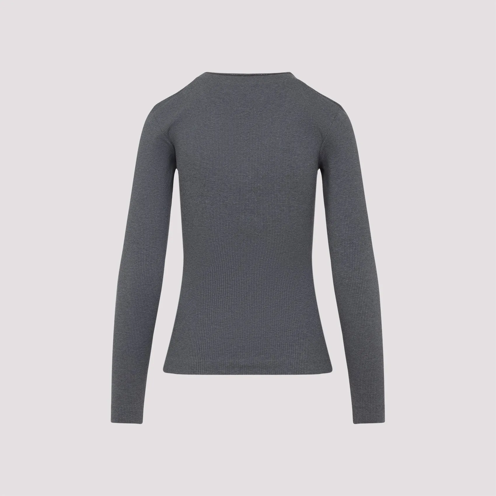 RIBBED LONG SLEEVES TOP sold by Lord & Taylor product image thumbnail 3