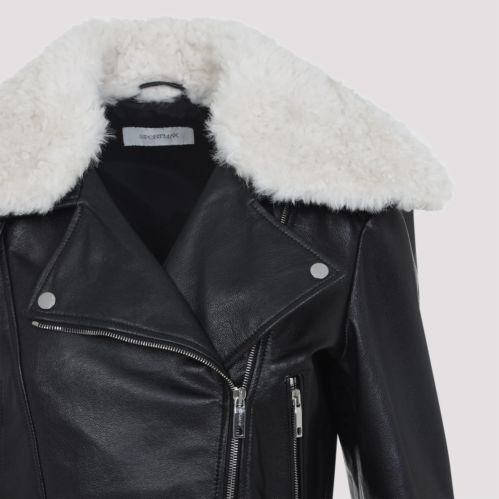 TOSCANA LEATHER BIKER JACKET sold by Lord & Taylor product image thumbnail 4