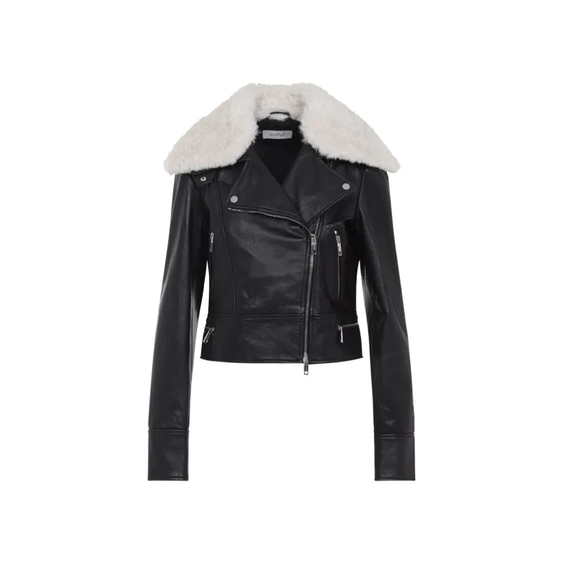 TOSCANA LEATHER BIKER JACKET sold by Lord & Taylor
