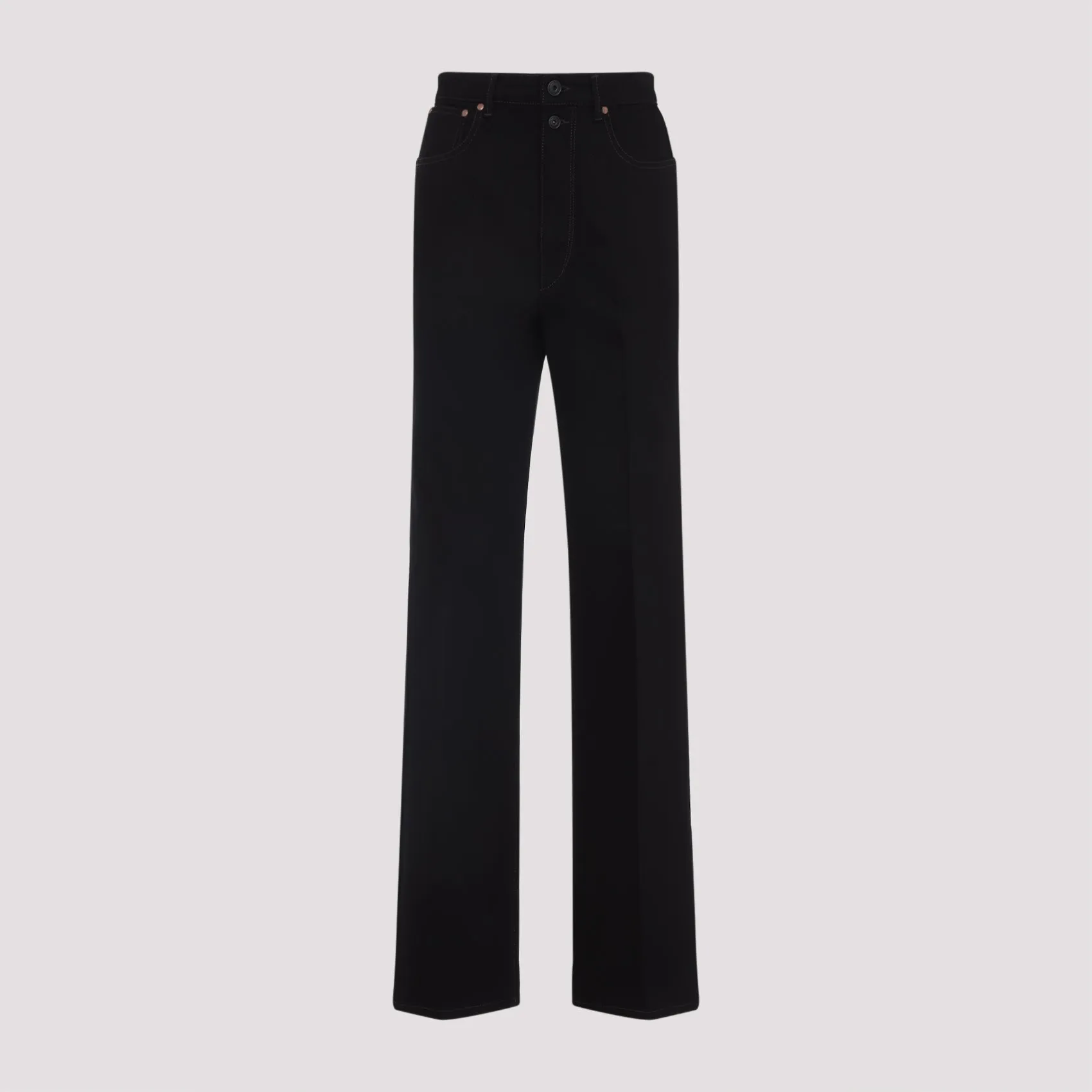 HIGH WAISTED STRAIGHT PANTS sold by Lord & Taylor product image thumbnail 2