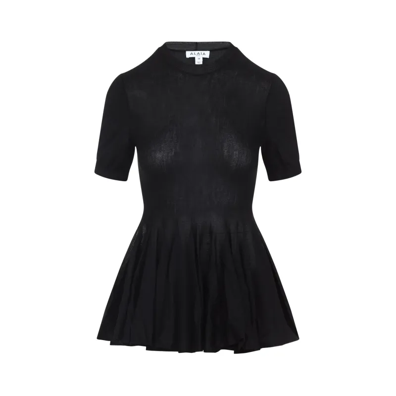 ALAÏA PEPLUM TOP sold by Lord & Taylor