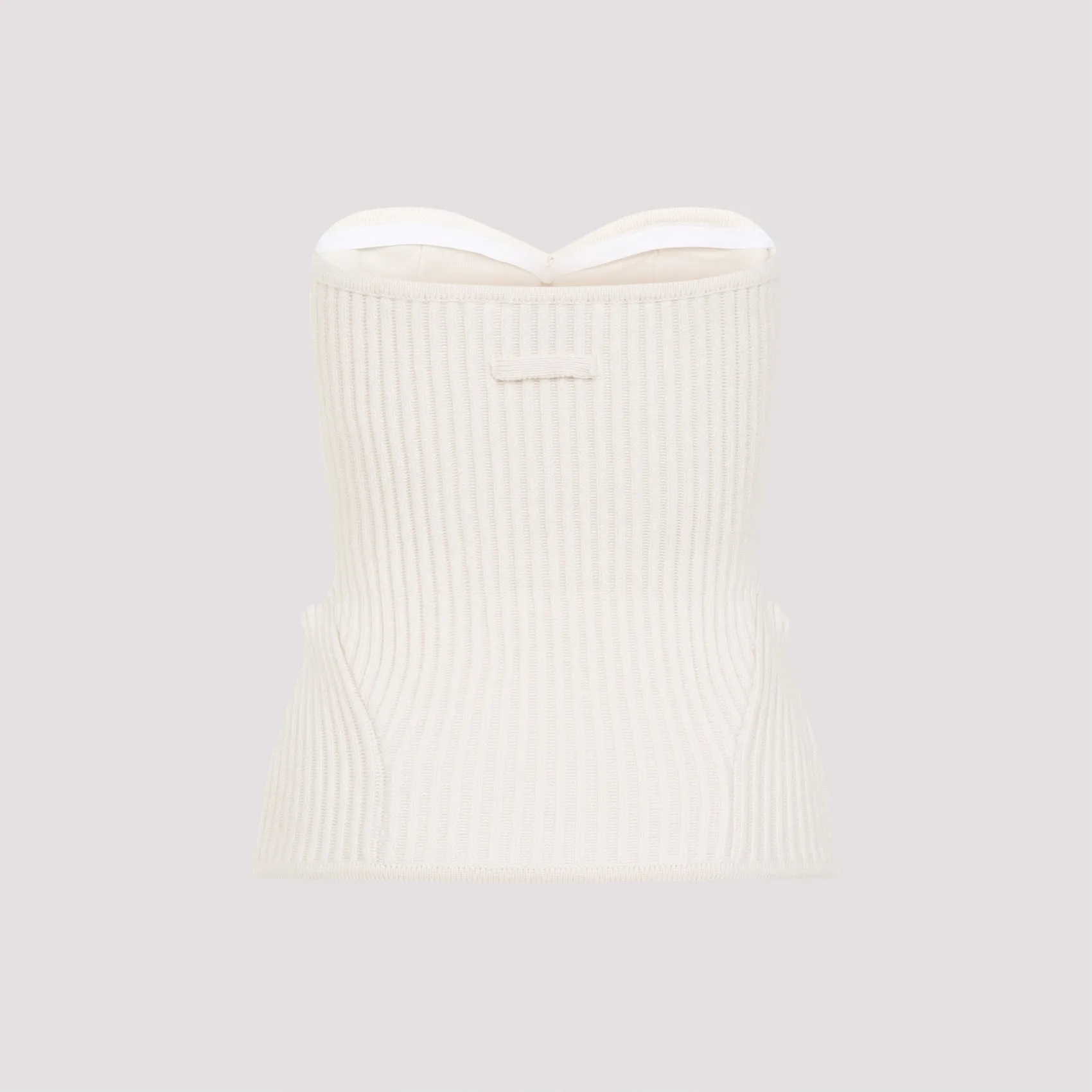 MERINO WOOL RIBBED STRETCH CORSET sold by Lord & Taylor product image thumbnail 3